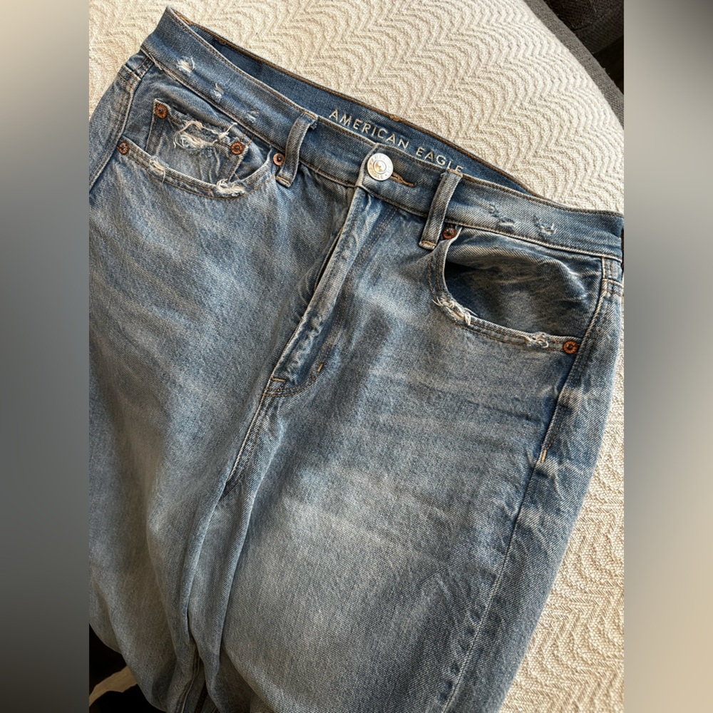 AE Baggy straight leg jeans